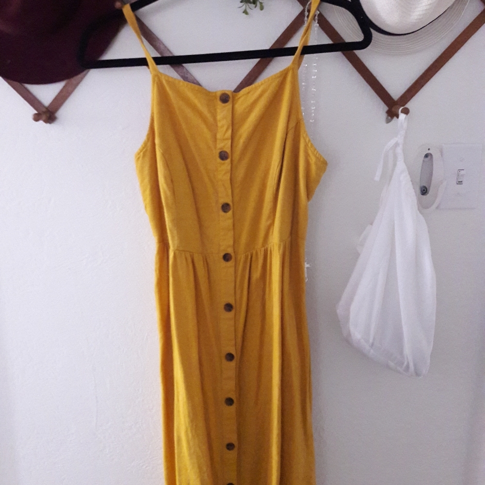 Linen dress old navy